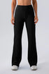 'Everly' High Waist Straight Leg Pants - Celes Fashion